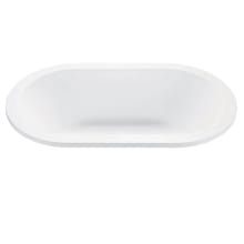 New Yorker 1 60" Drop In DoloMatte Soaking Tub with Center Drain, and Overflow