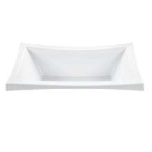 Sapelo 60" Drop In DoloMatte Soaking Tub with Reversible Drain, and Overflow