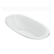 Adena 3 66" Drop In DoloMatte Elite Ultra Air Whirlpool Tub with Center Drain