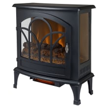 5200 BTU 25 Inch Wide Free Standing Vent Free Electric Fireplace