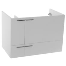 New Space 31" Single Wall Mounted Vanity Cabinet Only - Less Vanity Top