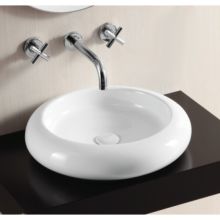 Caracalla 18-3/8" Ceramic Vessel Bathroom Sink