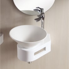 Caracalla 16-5/9" Ceramic Vessel Bathroom Sink