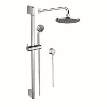 Gedy Shower Package with Single Function Rain Shower Head and Hand Shower