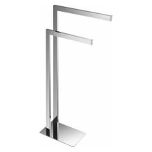 General Hotel Free Standing Double Bar Towel Stand