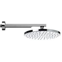 Remer Collection 2.5 GPM Single Function Rain Shower Head with Shower Arm