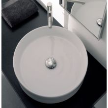 Scarabeo 17-3/4" Ceramic Vessel Bathroom Sink