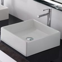 Scarabeo 15-1/4" Ceramic Vessel Bathroom Sink