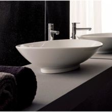 Scarabeo 24-7/8" Ceramic Vessel Bathroom Sink