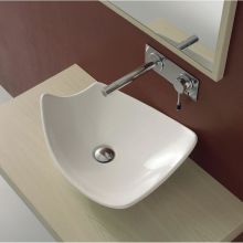 Scarabeo 18-7/8" Ceramic Vessel Bathroom Sink