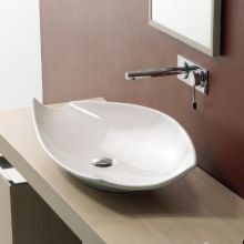 Scarabeo 28-1/4" Ceramic Vessel Bathroom Sink