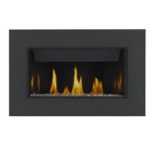16,000 BTU 36 Inch Wide Built-In Natural Gas Fireplace with Electronic Ignition from the Ascent Collection
