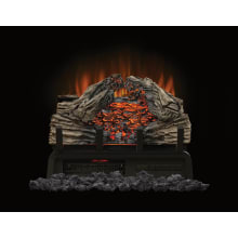 Woodland 18 Inch Wide 5000 BTU Vent Free Electric Log Set Fireplace Insert