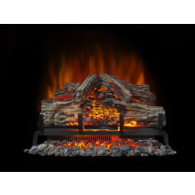 Woodland 24 Inch Wide 5000 BTU Vent Free Electric Log Set Fireplace Insert