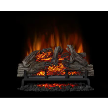 Woodland 27 Inch Wide 5000 BTU Vent Free Electric Log Set Fireplace Insert