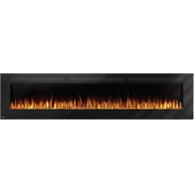 Alluravision 9000 BTU 77 Inch Wide Wall Mount Vent Free Electric Fireplace