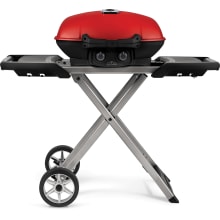12000 BTU 45 Inch Wide Liquid Propane Free Standing Grill in Red from the TravelQ™ Series