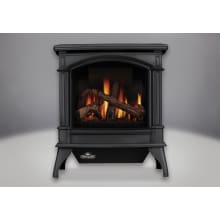 35000 BTU Free Standing Direct Vent Natural Gas Stove with Safety Barrier and Electronic Ignition from the Knightsbridge Series
