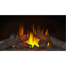 5000 BTU 1500 Watt 24 Inch Wide Built-In Vent Free Electric Fireplace Insert with Electronic Ignition and Remote Control from the Woodland Series