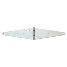 8" Full Inset Strap Hinge with 60 lbs. Weight Capacity Each - Single Hinge