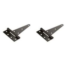 6" Full Inset Strap Hinge with 48 lbs. Weight Capacity Each - Pair