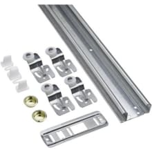 Bypass Sliding Door Fitting Set for 60" Wide Openings