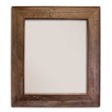 Vintner's 29" W x 33" H Transitional Rectangular Wood Framed Bathroom Wall Mirror