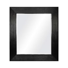 Vintner's 29" W x 33" H Transitional Rectangular Wood Framed Bathroom Wall Mirror
