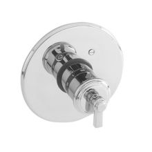 Miro Collection Single Handle Round Thermostatic Valve Trim with Metal Lever Handle