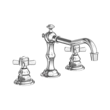 Fairfield 1.2 GPM Widespread Bathroom Faucet - Metal Pop-Up Drain Assembly Included