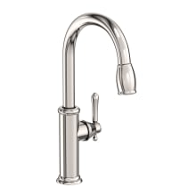 Chesterfield Pull-Down Spray Kitchen Faucet with Two-Function Magnetic Docking Spray Head