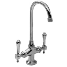 Double Handle Bar Faucet with Metal Lever Handles
