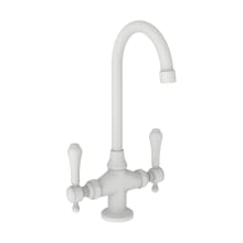 Double Handle Bar Faucet with Metal Lever Handles