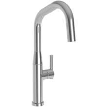 East Square 1.8 GPM Single Hole Pull Down Kitchen Faucet