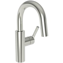 East Linear Pull-Down Spray High-Arc Bar Faucet with Magnetic Docking System