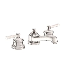 Miro Double Handle Widespread Lavatory Faucet with Metal Lever Handles