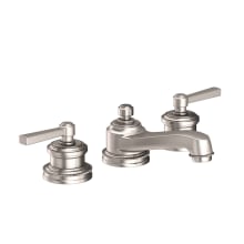 Miro Double Handle Widespread Lavatory Faucet with Metal Lever Handles