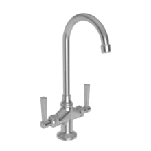Miro Double Handle WaterSense Certified Bar Faucet with Metal Lever Handles