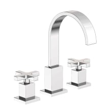 Secant 1.2 GPM Deck Mounted Bathroom Faucet with Pop-Up Drain Assembly