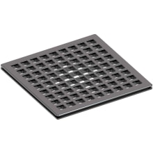 Decorative Drains 4" Square Shower Drain Grid