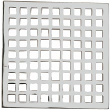 6" Square Shower Drain Grid