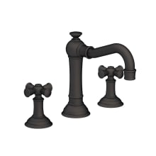 Double Handle Widespread Bathroom Faucet from the Jacobean Collection