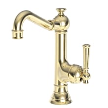 Jacobean Bar Faucet with Metal Lever Handle