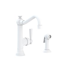 Jacobean Single Handle Kitchen Faucet with Side Spray