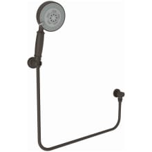 Multi-Function Wall Mount Hand Shower Package - Includes Hose and Wall Supply