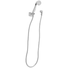Kiara Single Function Wall Mounted Handshower Set with Handshower, Hose, Wall Supply, and Wall Bracket