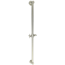 36" Wall Mounted Slide Bar with Adjustable Bracket