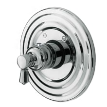 Metropole Collection Single Handle Round Thermostatic Valve Trim with Metal Lever Handle