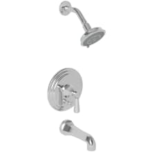 Tub and Shower Trim Package with Multi-Function Shower Head from the Metropole Collection