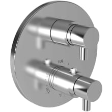 Thermostatic Valve Trim with Lever Handles and Max Temperature Override Button